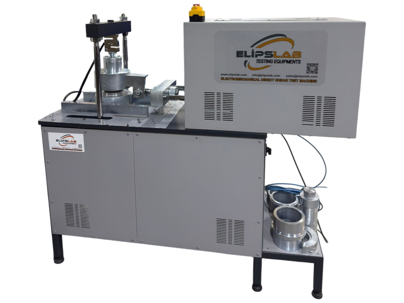 Electromechanical Direct Shear Test Machine